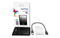ADATA Externe Festplatte HV620S 2 TB, Schwarz