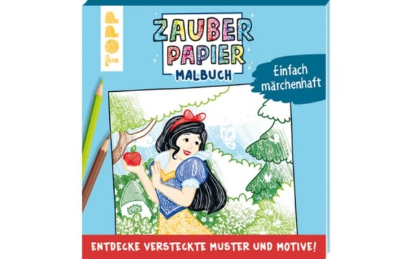 Frechverlag Malbuch Zauberpapier märchenhaft 48 Seiten