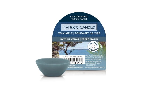 Yankee Candle Signature Duftwachsplättchen Bayside Cedar