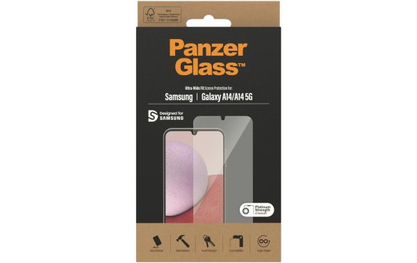 Panzerglass Displayschutz Ultra wide  Fit Galaxy A14 / A14 5G