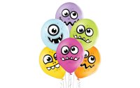 Belbal Luftballon Funny Monsters Mehrfarbig, Ø 30 cm, 50 Stück
