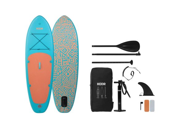 KOOR SUP Board Adventuur 8 (244 cm) Set Blu