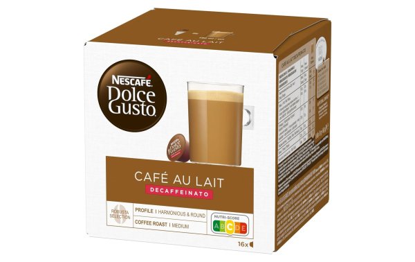Nescafé Dolce Gusto Café lait décaf 16 Stück