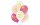 Belbal Luftballon Baby Girl Dots Rosa/Weiss, Ø 30 cm, 50 Stück