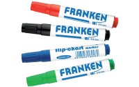 Franken Flipchart-Marker 4 Stück,...