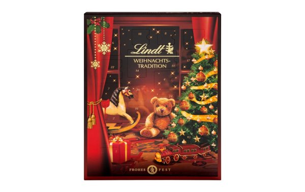 Lindt Adventskalender Tradition Milch Weihnachten 253 g