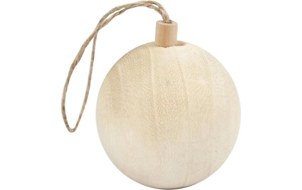 Creativ Company Weihnachtskugeln 6.4 cm Holz