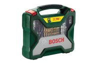 Bosch Bohr- und Bitset X-Line TiN, 70-teilig
