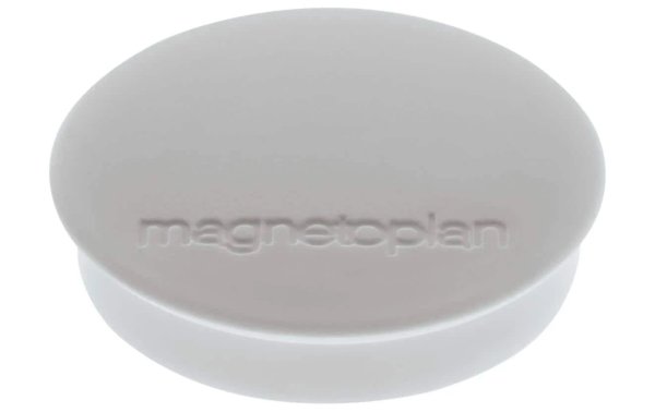 Magnetoplan Haftmagnet Discofix Ø 3 cm Weiss, 10 Stück