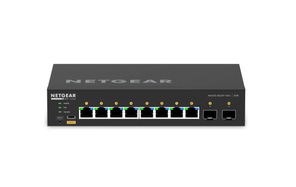 Netgear PoE+ Switch M4250-8G2XF-PoE+ 10 Port