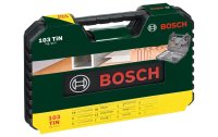 Bosch Bohr- und Bitset V-LINE TiN, 103-teilig