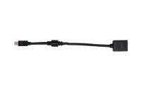Delock Adapter Mini-DP - DP 4K, schwarz, 15cm