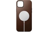 Nomad Back Cover Modern Leather iPhone 15 Plus Braun
