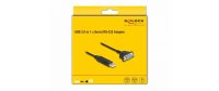 Delock Serial-Adapter USB-A – RS-232 D-Sub 9 Pin...