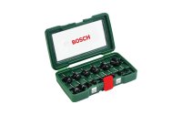 Bosch Fräserset HM 8 mm, 15-teilig