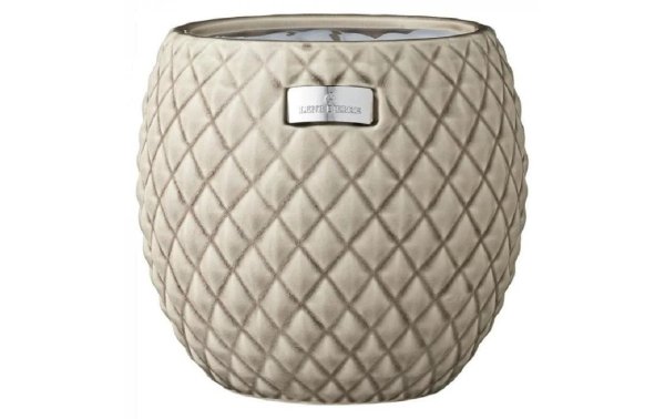 Lene Bjerre Blumentopf Rosabelle 18 x 18 cm, Beige