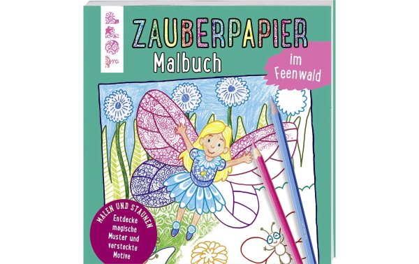 Frechverlag Malbuch Zauberwald 21.3 x 21.1 cm