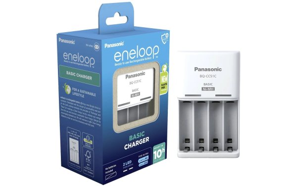 Panasonic Ladegerät Eneloop Basic Charger