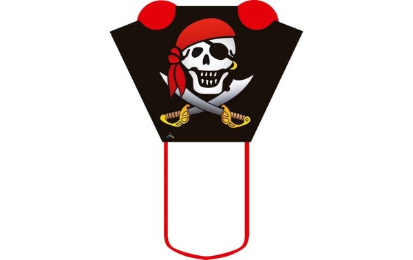 Invento-HQ Einleinerdrachen Pocket Sled Jolly Roger