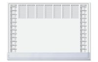 Sigel Schreibunterlage protect, 410 x 595 mm mit Kalender & Planer