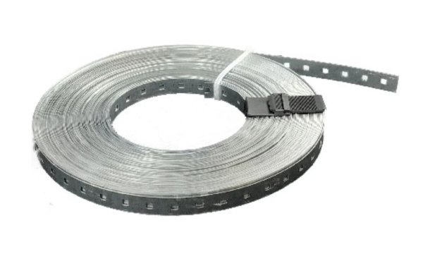 Elbro Lochband 45m verzinkt 17 x 0.6 mm