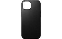 Nomad Back Cover Modern Leather iPhone 15 Schwarz