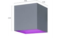 hombli Gartenleuchte Smart Wall Light 2 x 3W, RGB+CCT, Grau