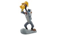BULLYLAND Spielzeugfigur Disney Rafiki mit Baby Simba