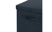 Leitz Faltbox Fabric Dunkelgrau/Grau, 2er Pack