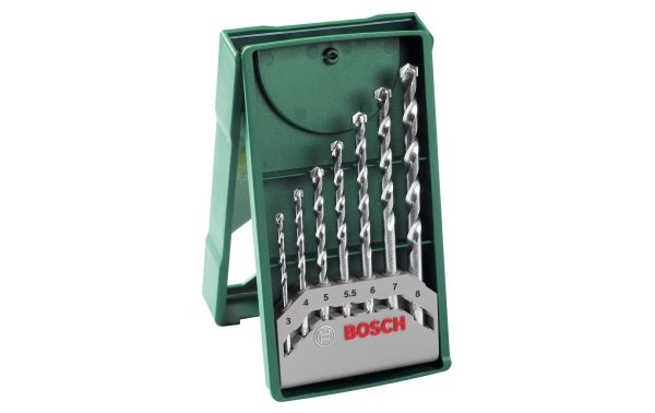 Bosch Steinbohrer-Set Mini-X-Line, 7-teilig