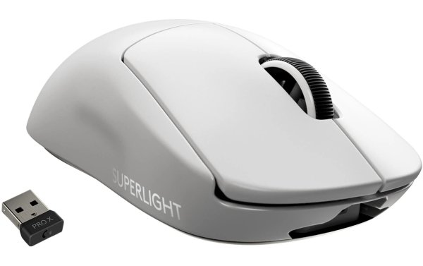 Logitech Gaming-Maus Pro X Superlight Weiss