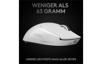 Logitech Gaming-Maus Pro X Superlight Weiss