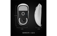 Logitech Gaming-Maus Pro X Superlight Weiss