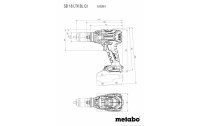 Metabo Akku-Schlagbohrschrauber SB 18 LTX BL Q I