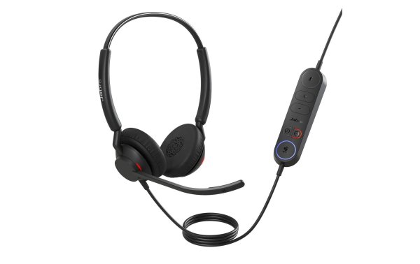 Jabra Headset Engage 40 MS Duo USB-C, mit Inline Link