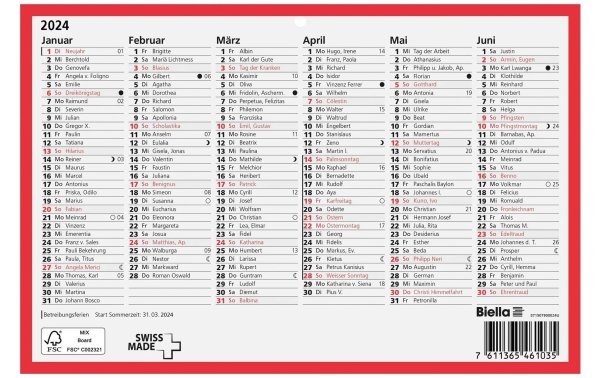 Biella Tafelkalender 2024, A5