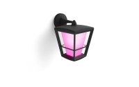 Philips Hue White & Color Ambiance Econic Outdoor Wandl. Hängend Schwarz