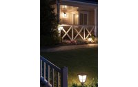 Philips Hue White & Color Ambiance Econic Outdoor Wandl. Stehend Schwarz