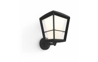 Philips Hue White & Color Ambiance Econic Outdoor Wandl. Stehend Schwarz