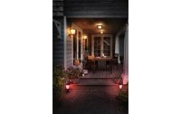 Philips Hue White & Color Ambiance Econic Outdoor Wandl. Stehend Schwarz