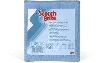 Scotch-Brite Mikrofaser-Reinigungstuch 30 x 40 cm, 5 Stück  Blau