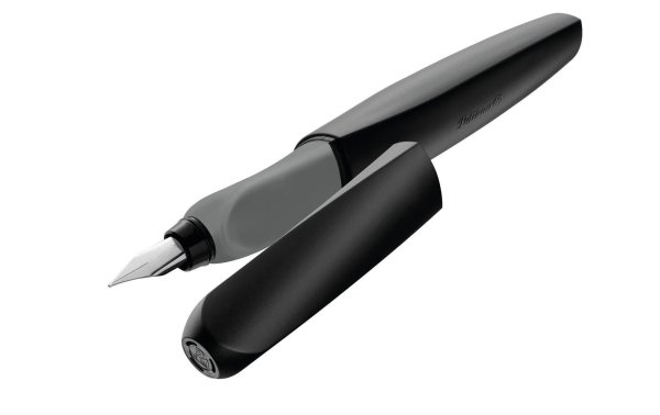 Pelikan Füllfederhalter Twist Medium (M), Schwarz