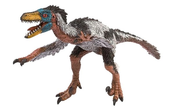 BULLYLAND Spielzeugfigur Velociraptor Museum Line