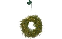 Star Trading LED-Weihnachtskranz Thuja, Ø 45 cm