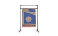 Markslöjd Decke Alma 180 x 130 cm, Blau/Rot