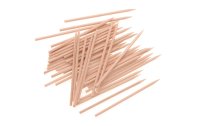 Glorex Holzartikel Ø 2.5 mm Holzspiesse, 75...