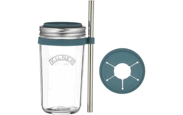 Kilner Trinkglas Smoothie Making Set 500 ml, 1 Stück, Transparent