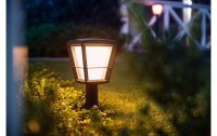 Philips Hue White & Color Ambiance Econic Outdoor Sockelleuchte Schwarz