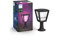 Philips Hue White & Color Ambiance Econic Outdoor Sockelleuchte Schwarz