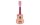 Bontempi Musikinstrument Holz-Gitarre 55 cm Pink Stickers